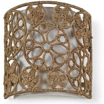 Modern Floral wall sconce
