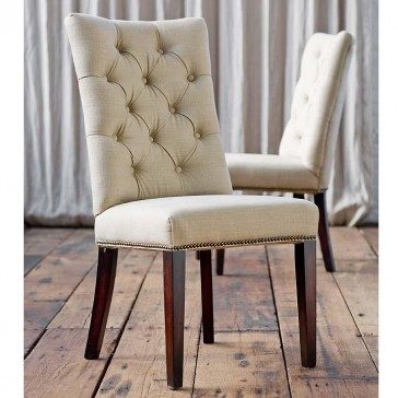 Parsons tufted Dining Chair