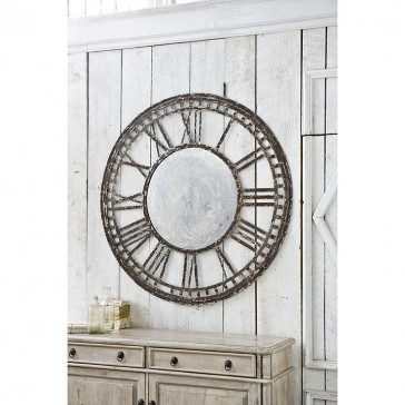 Antique Clock-face Mirror