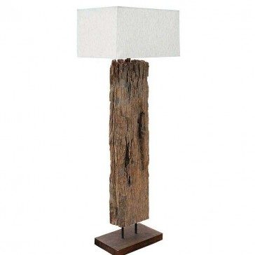 Reclaimed Driftwood Floor Lamp