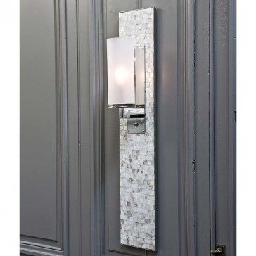 Mother of Pearl panel sconce