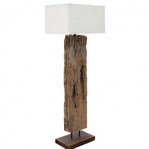 Reclaimed Driftwood Floor Lamp