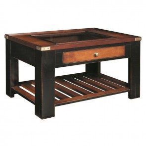 Collector's End Table-Black
